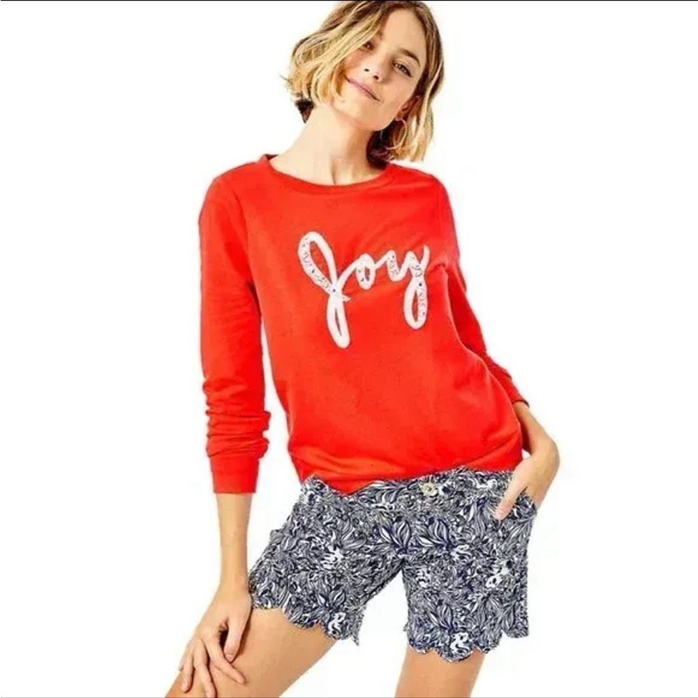 Lilly Pulitzer Red Joy Sweatshirt